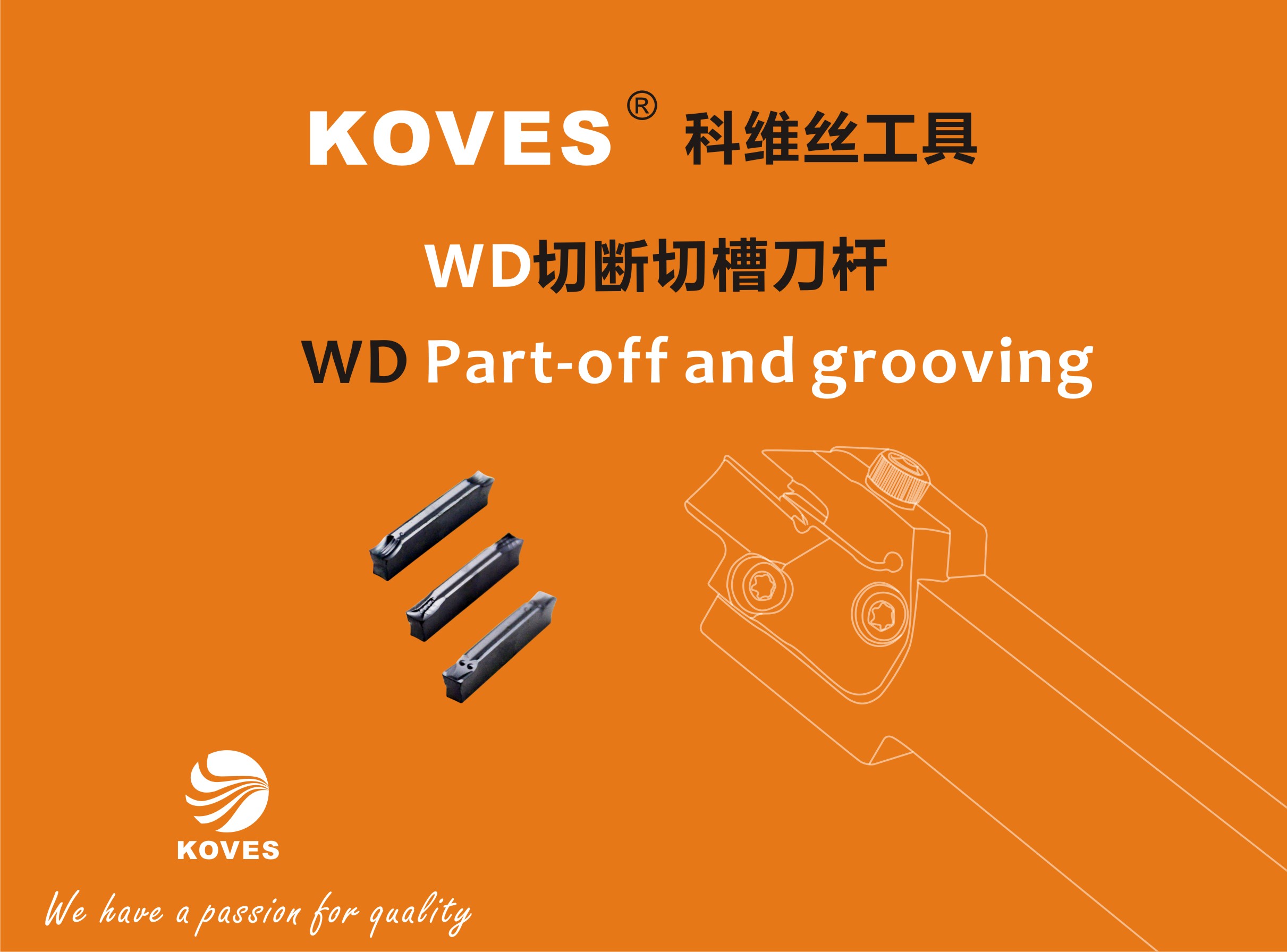 <b>WD Moular Parting And Grooving Tools</b>