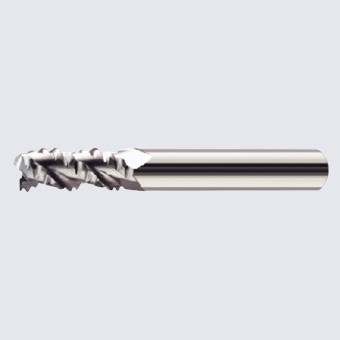 ALU-MAX Roughing Flat End Mil 3-Flute 27°