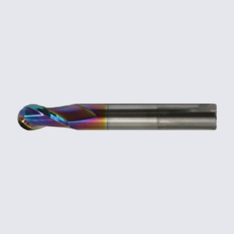 CO-MAX Ball End Mill 2-Flute 30°