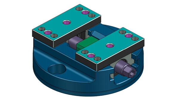 PAF-HT125 concentric vise