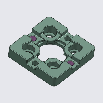 Fiducial slide
